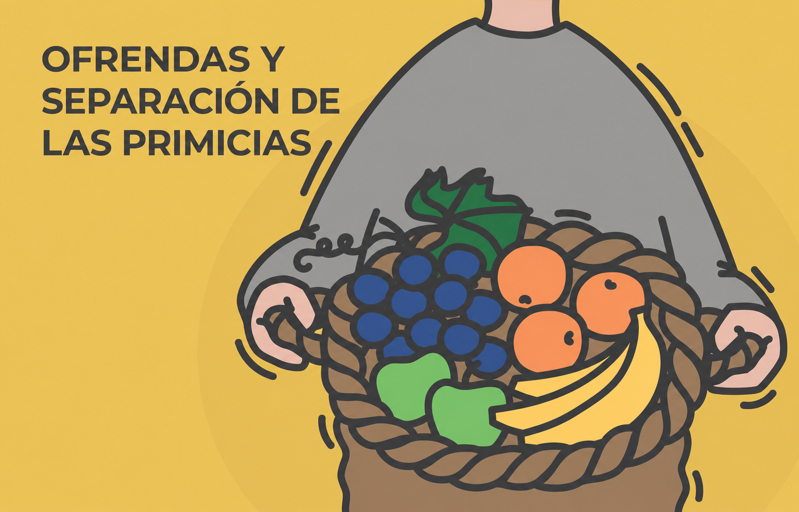 Ilustración del capítulo 6: OFRENDAS Y SEPARACIÓN DE LAS PRIMICIAS