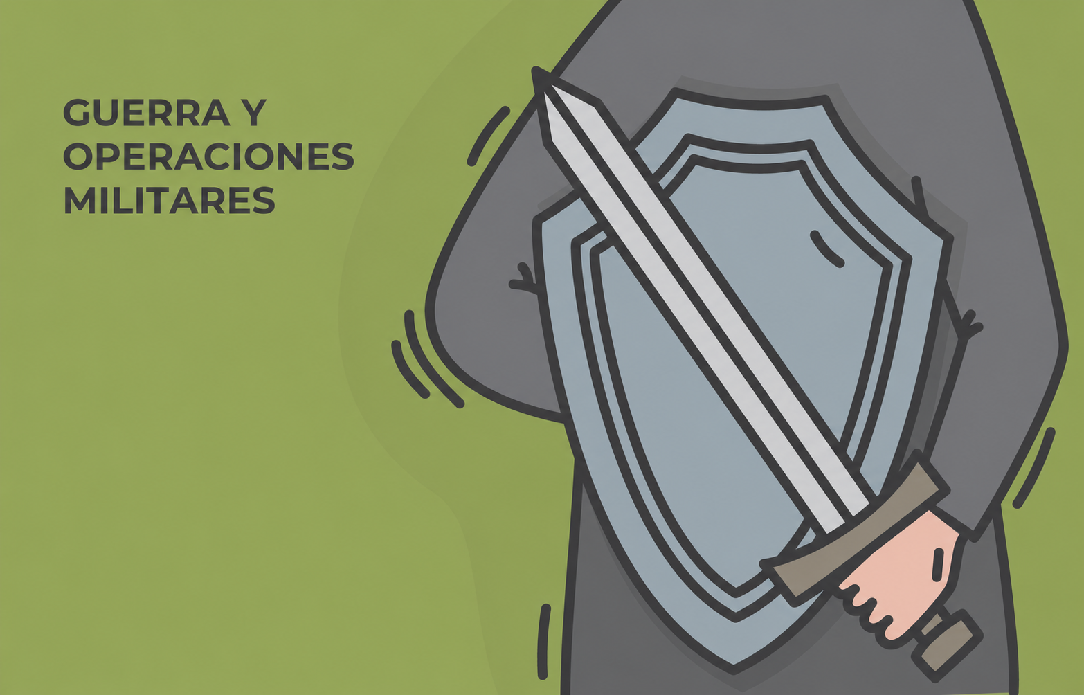 Ilustración del capítulo 13: GUERRA Y OPERACIONES MILITARES